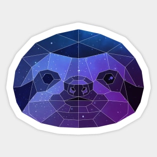 Galaxy Sloth Sticker